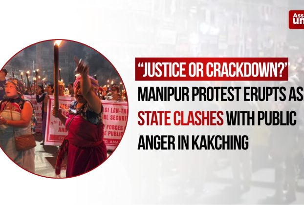 “Justice or Crackdown?”: Manipur Protest Erupts as State Clashes with Public Anger in Kakching